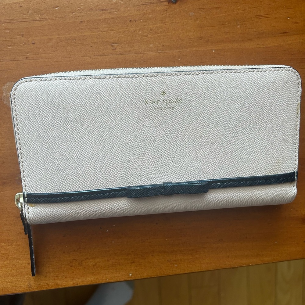 Kate spade wallet light pink